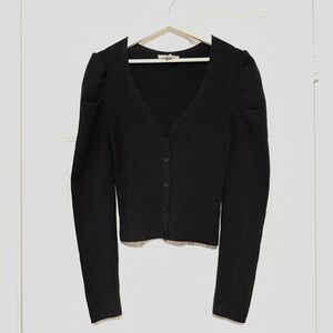 ASOS Puff-Sleeve Cardigan